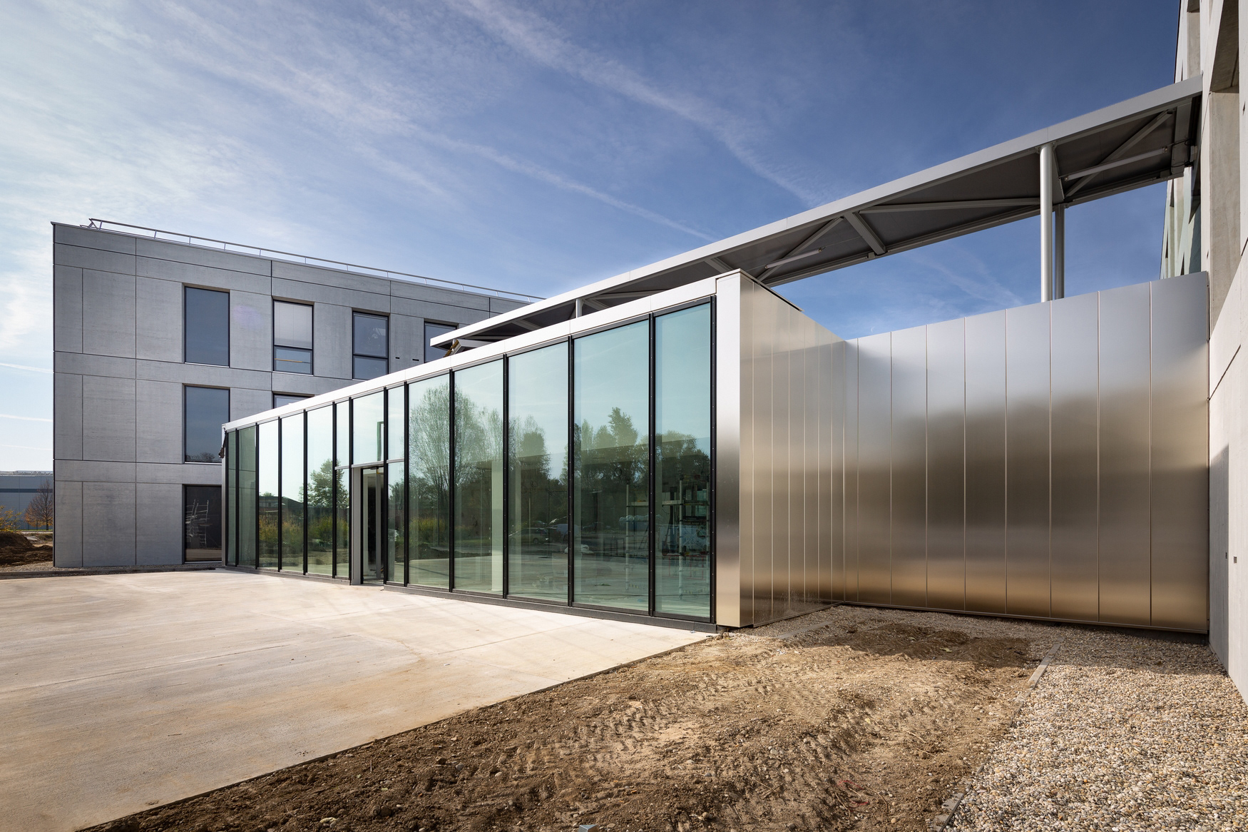 Illkirch - Alcatel - Angle Sud-Est | Vue Est