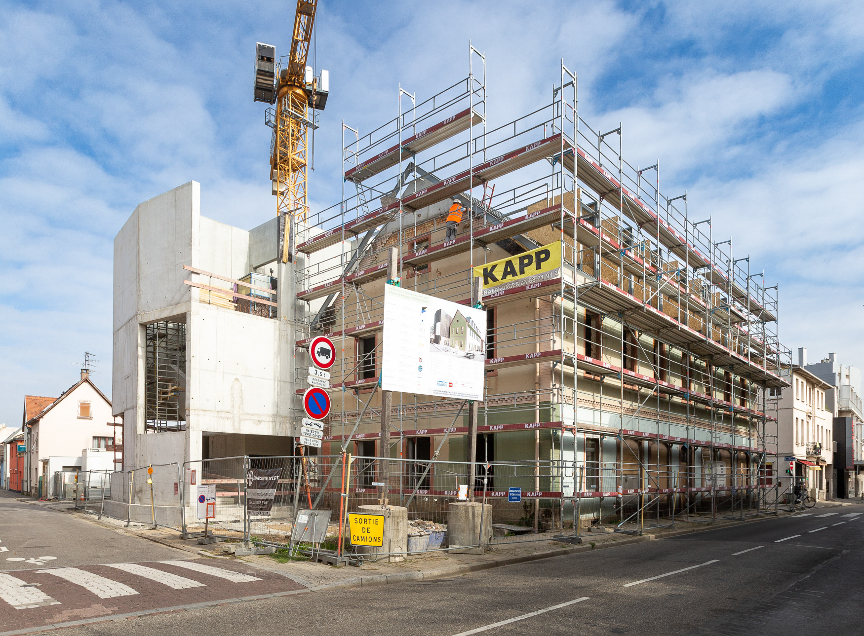 Avenue de Périgueux (vue SW) - 12 Octobre 2022