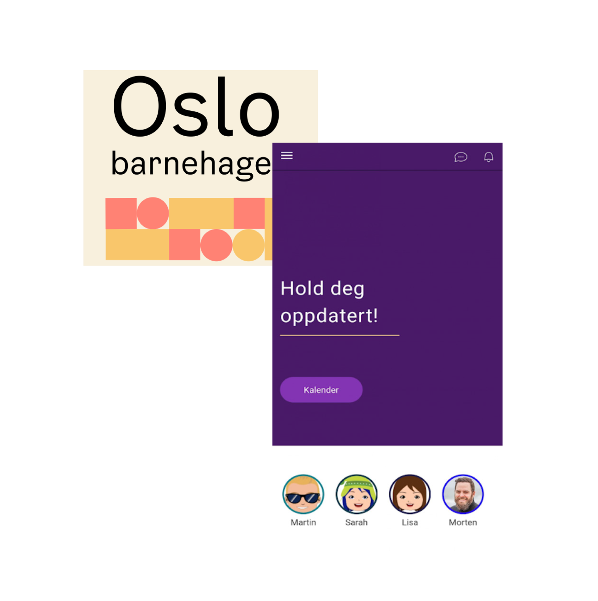 Oslo barnehagen logo