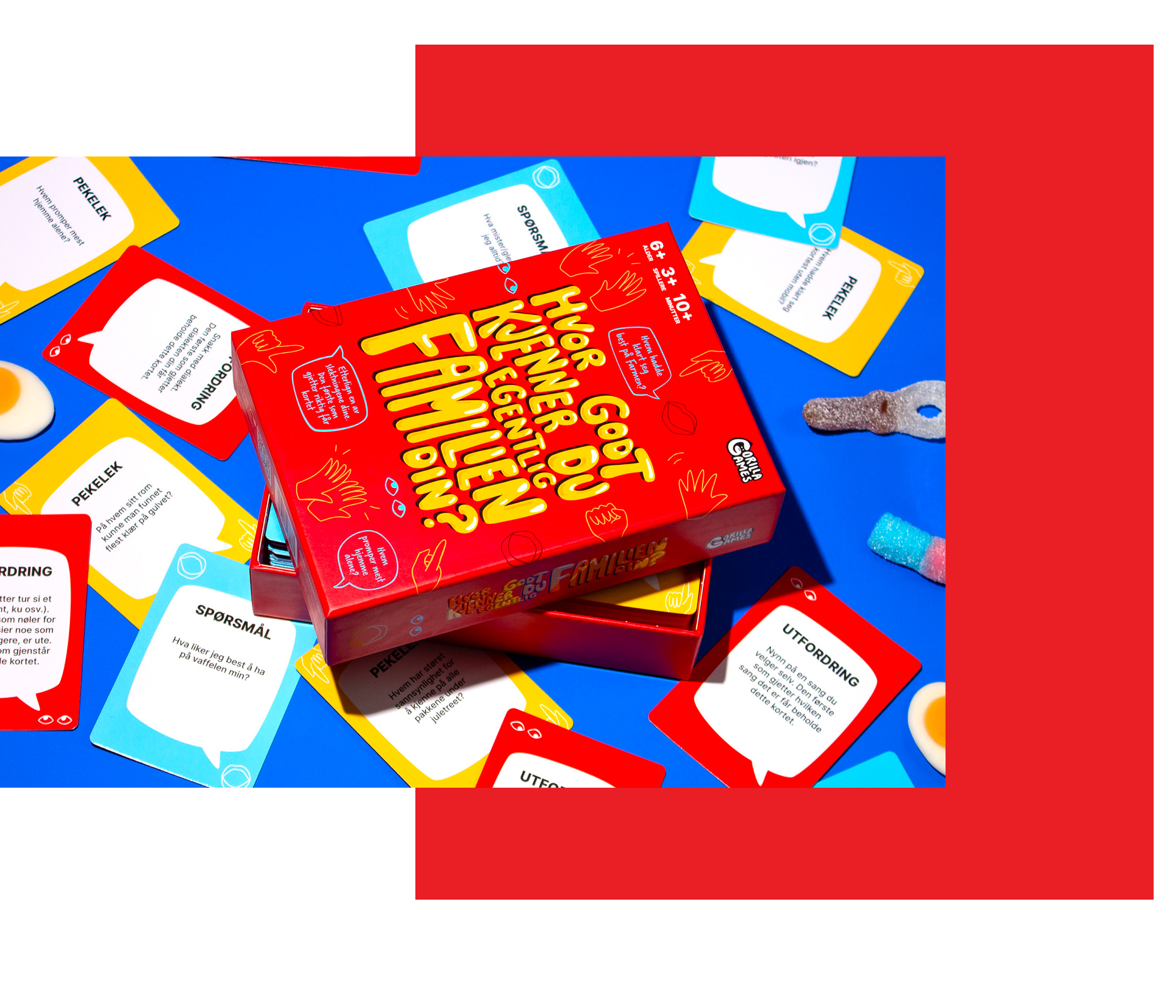 Produktbilde for Hvor Godt Kjenner Du Familien Din