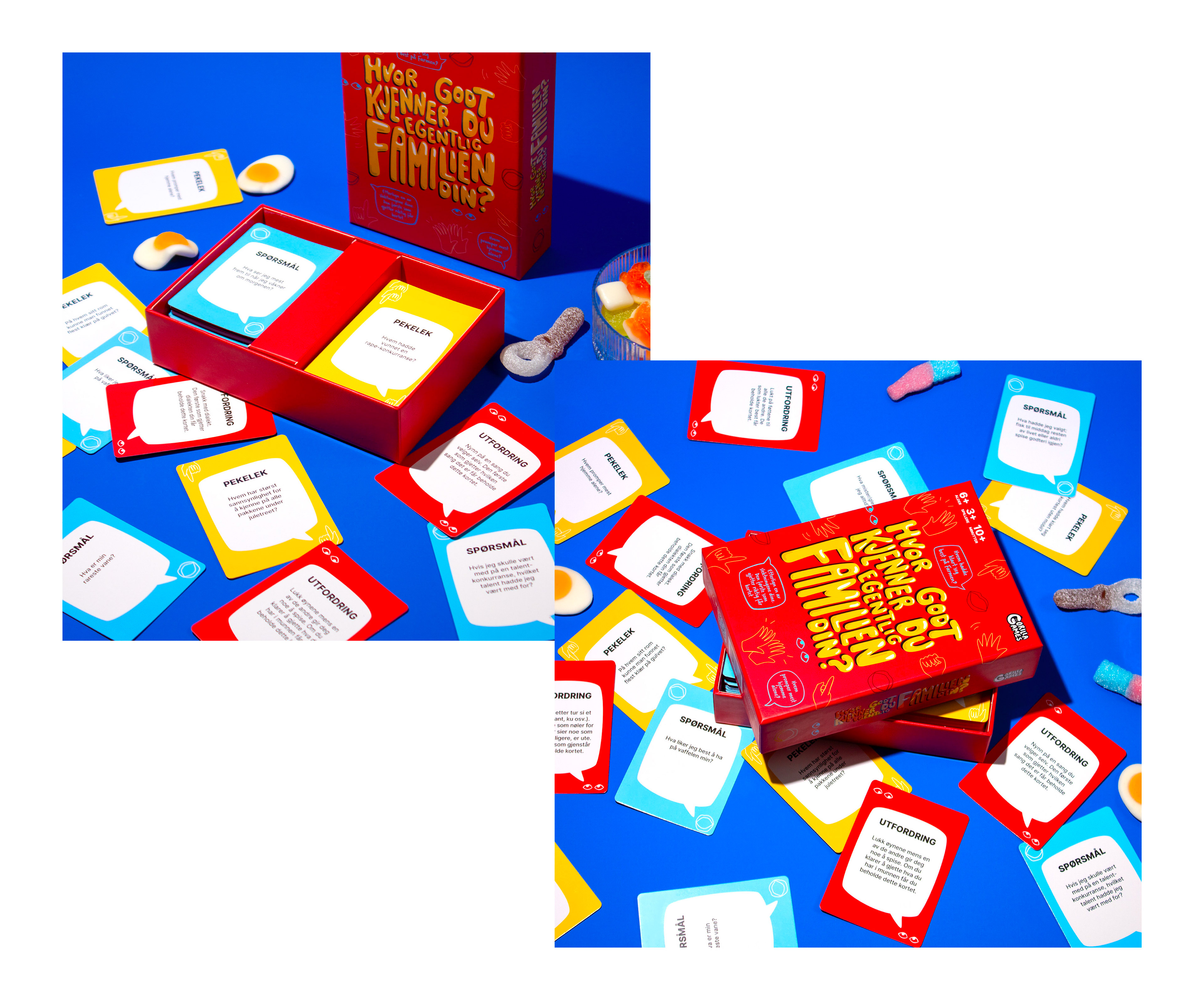 Produktbilder av spillet Hvor Godt Kjenner Du Egentlig Familien Din?