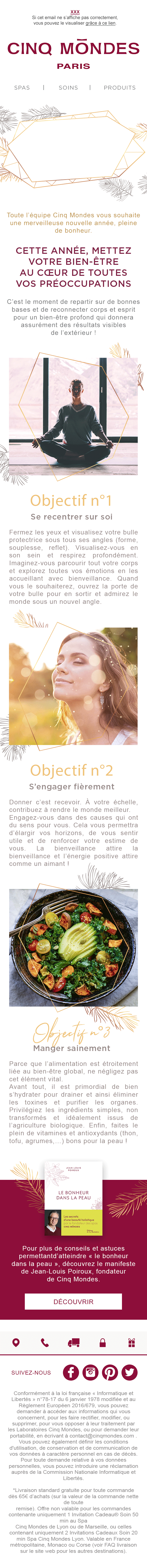 CINQ MONDES - Emailing Noël : Jour de l’an_mobile
