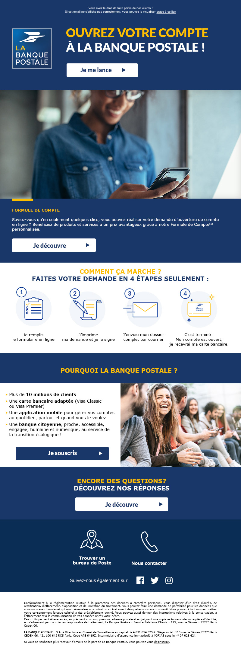 LA BANQUE POSTALE - Email post-visite Ouverture de Compte_desktop