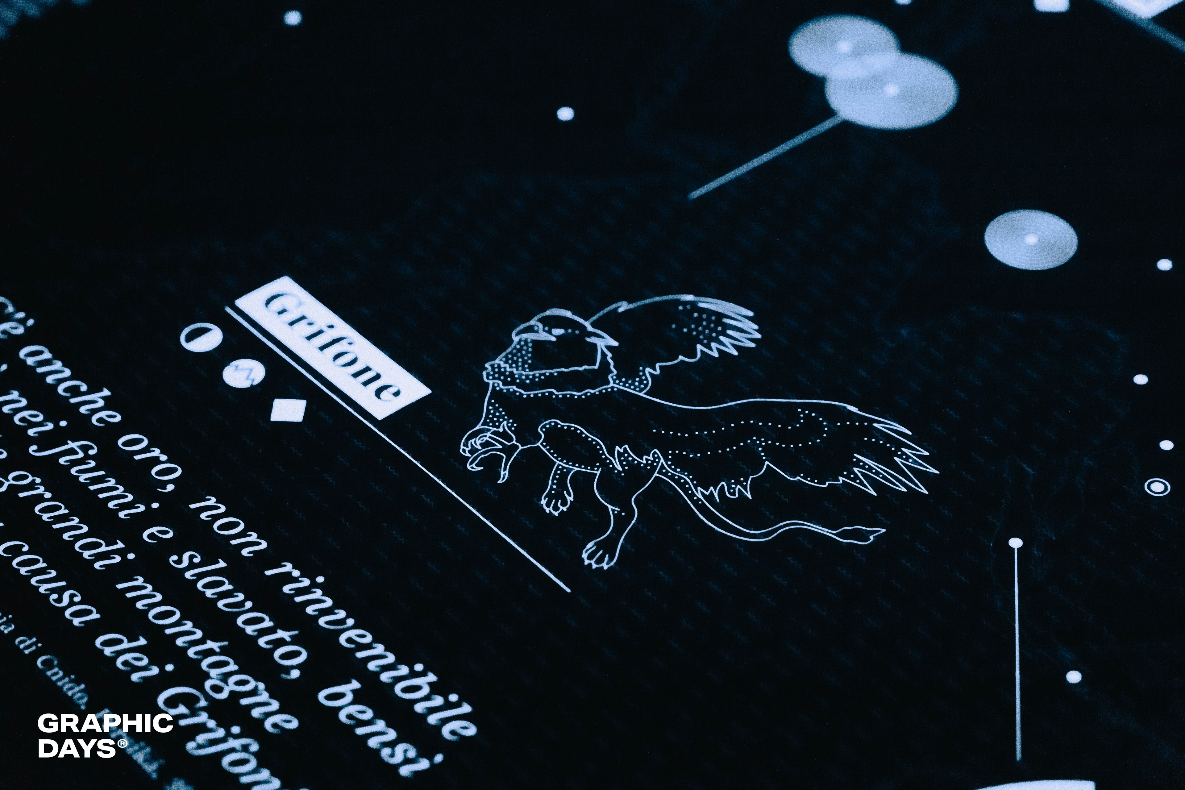 Dettaglio con luce UV - mappa Macrofauna