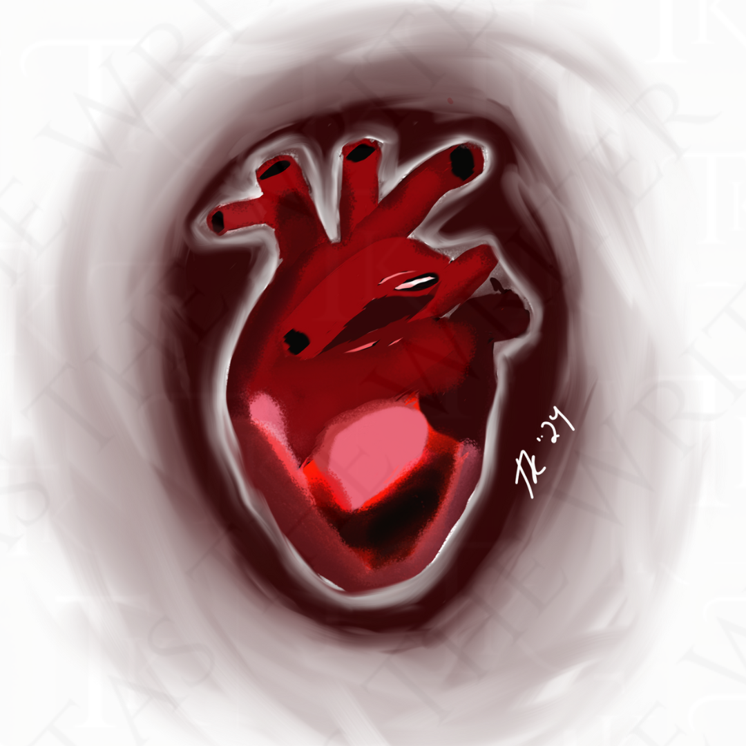 A Study of the Heart by Tas The Artist