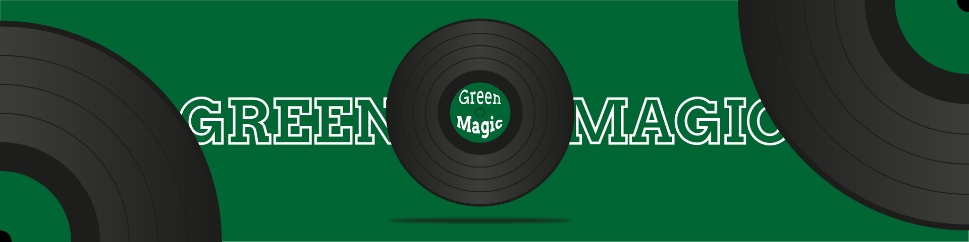 Green magic banner