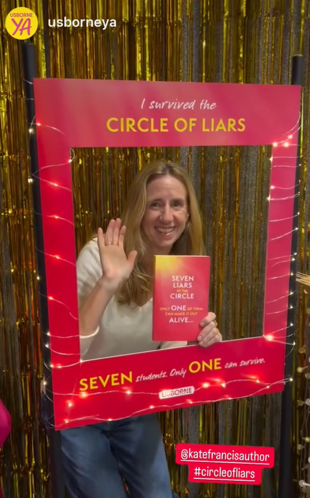 YALC 2024!Circle of Liars at the fabulous Usborne stand
