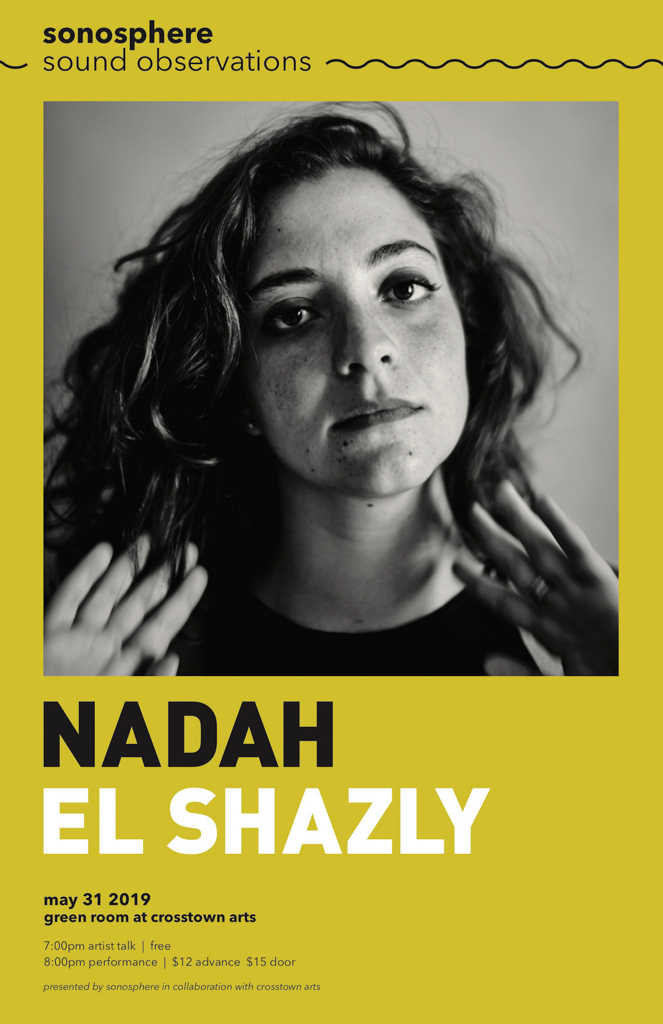 Nadah El Shazly - Show Poster - Sonosphere