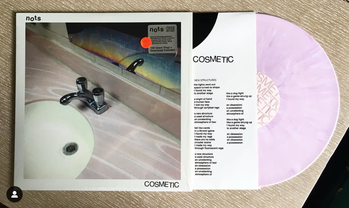Nots "Cosmetic" Album Package Design