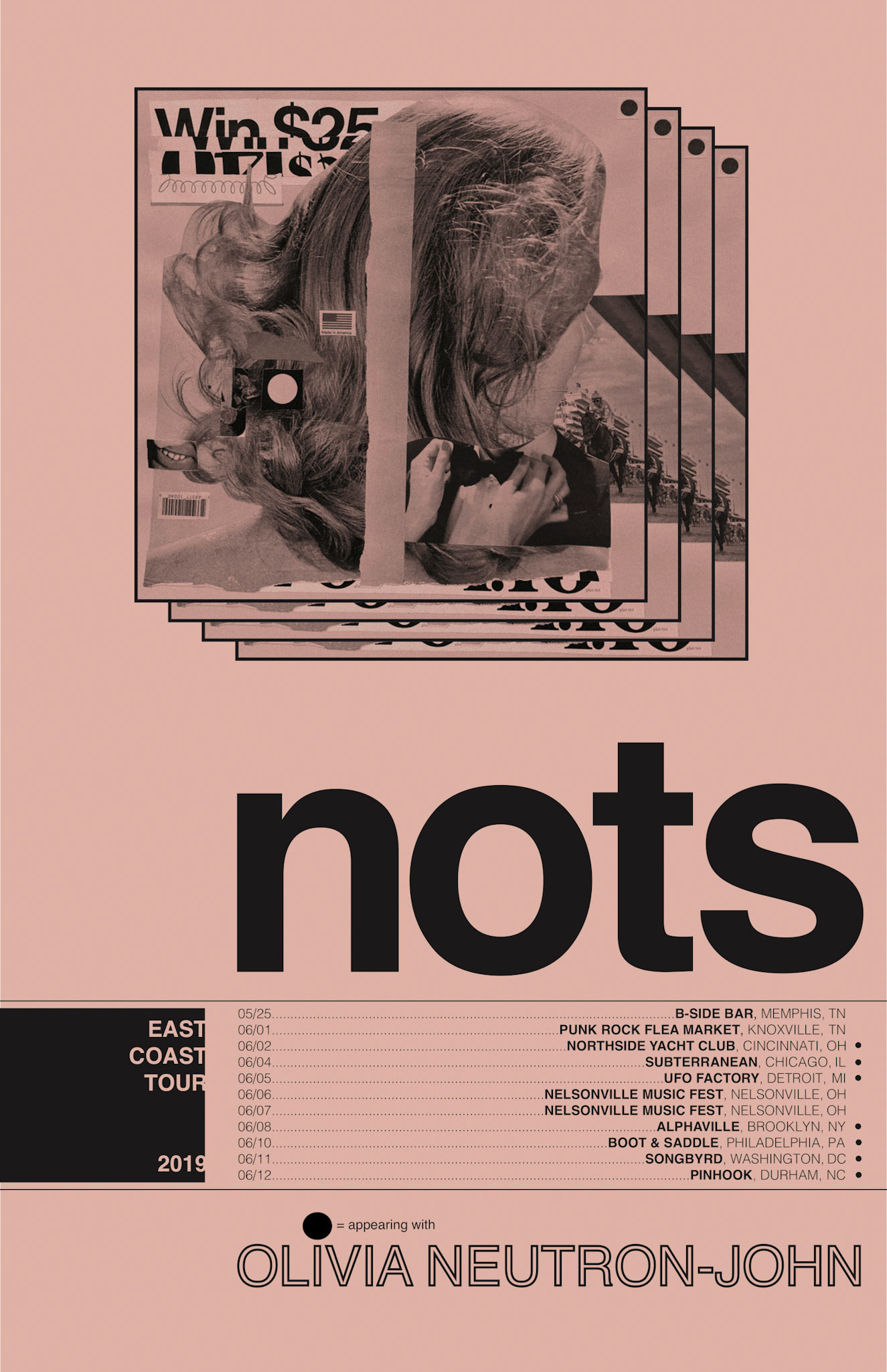 NOTS - East Coast Tour Poster