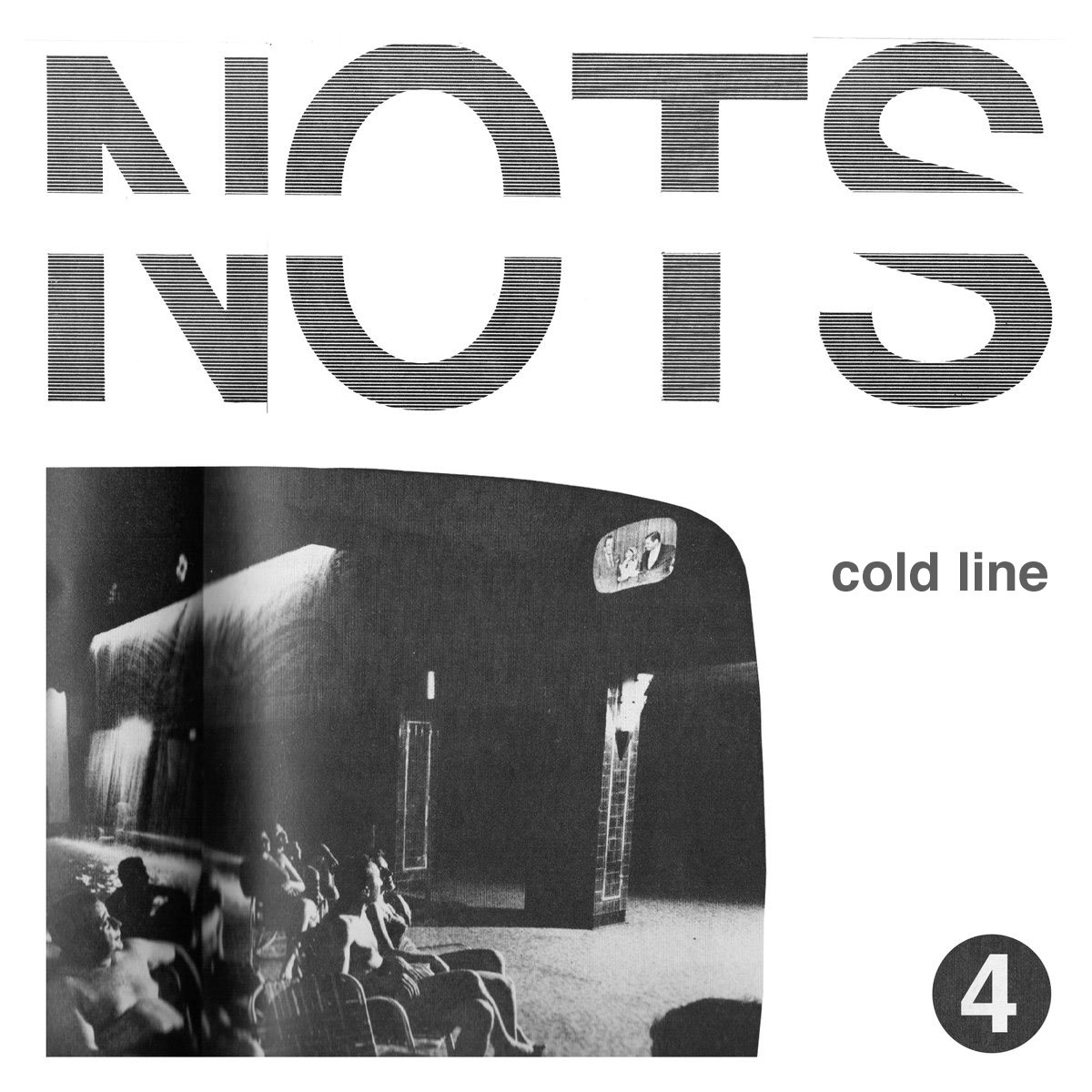 NOTS "Cold Line" 7" Artwork - Front Cover - Goner Records
