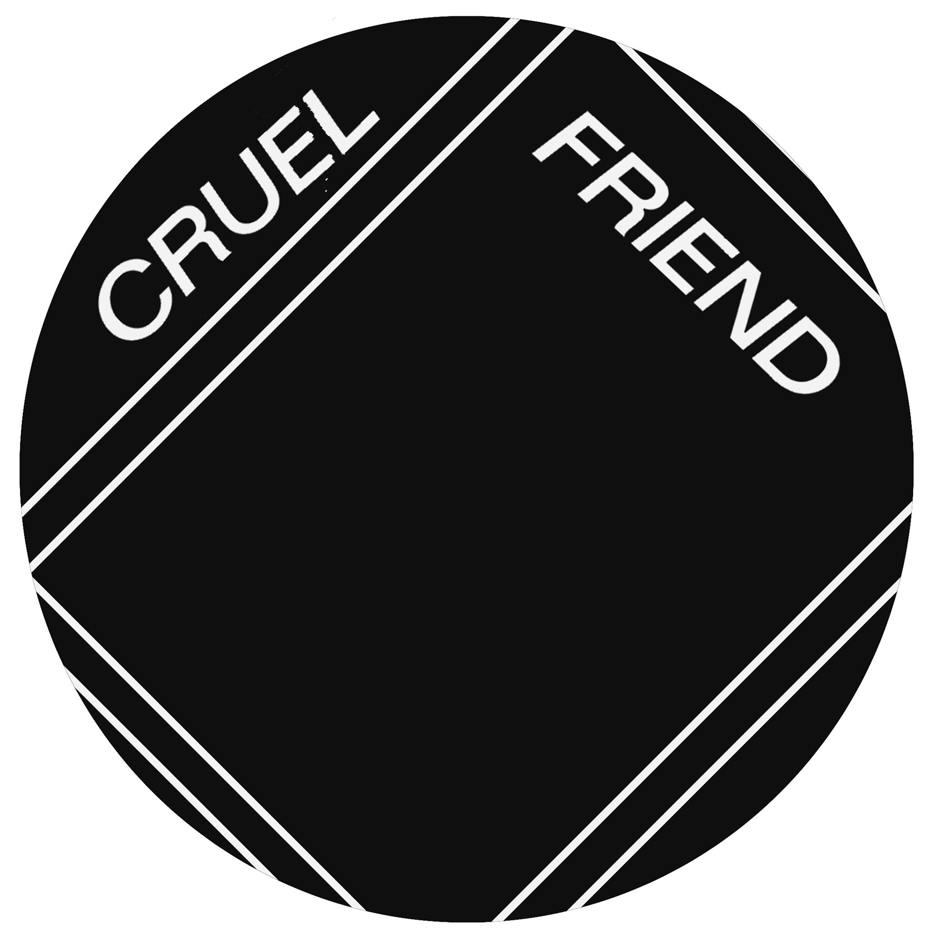 NOTS "Cruel Friend" 7" - Center Label Design