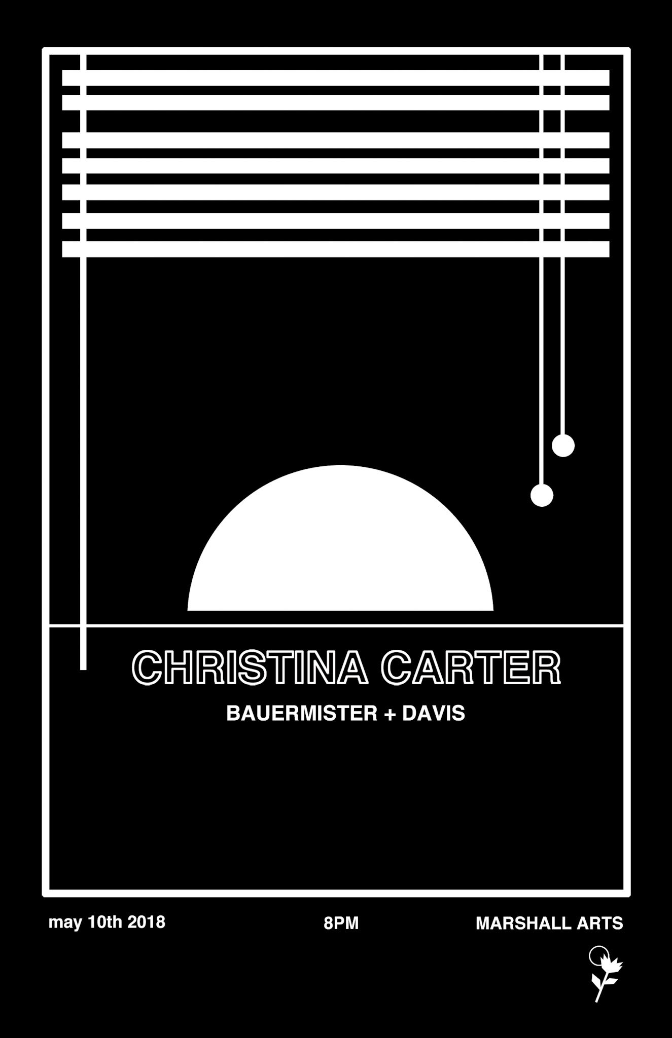 Christina Carter Show Poster - Sonsophere