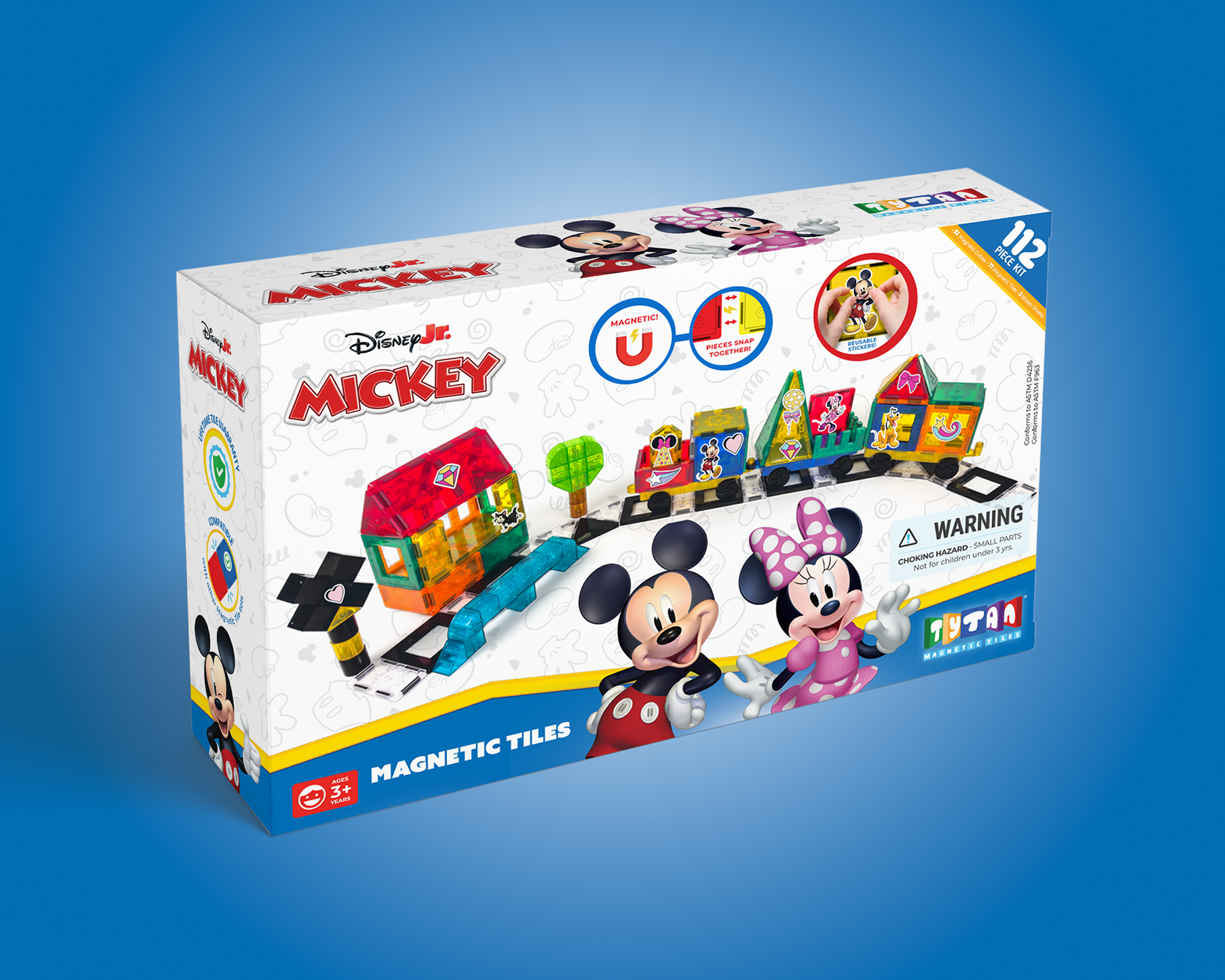 Tytan Toys - Disney Jr Mickey - Train Station Jumbo Set