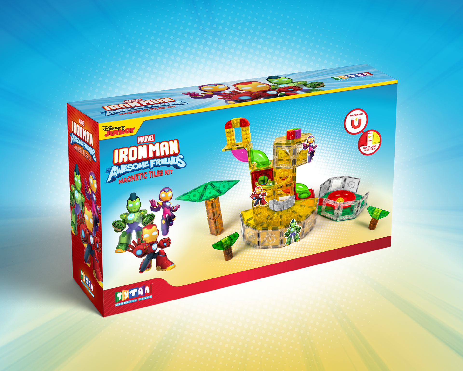 Tytan Toys - Ironman and His Awesome Friends Beach Headquarters Set
