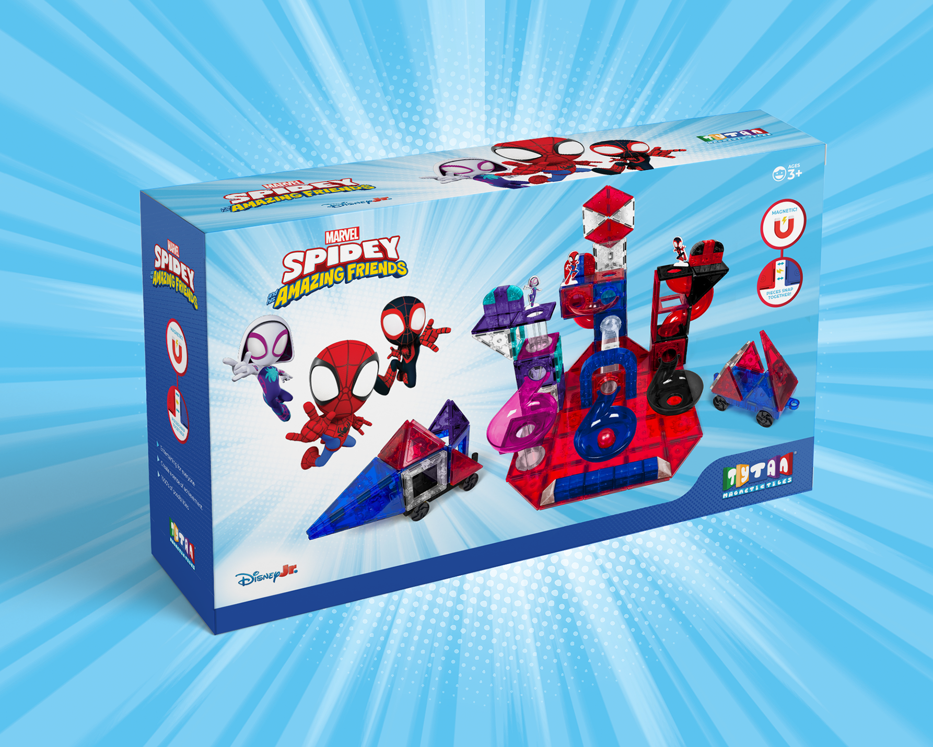 Tytan Toys - Spidey and His Amazing Friends - Jumbo set