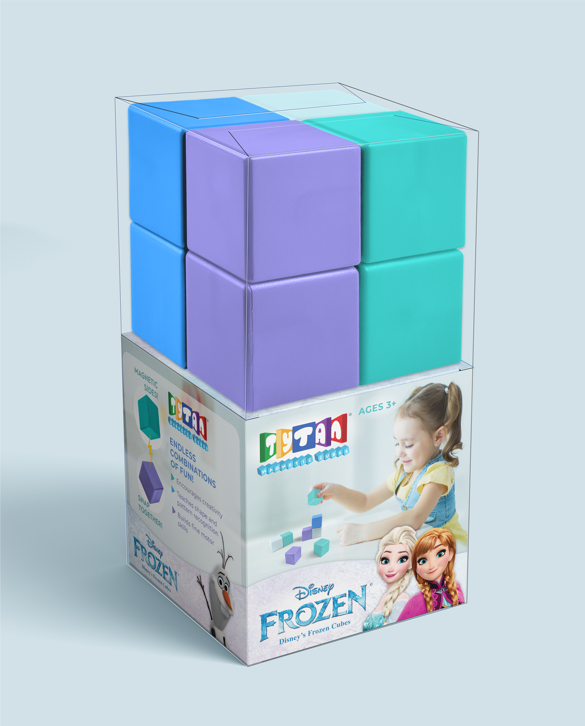 Tytan Toys - Disney Frozen - Magnetic Cubes Set