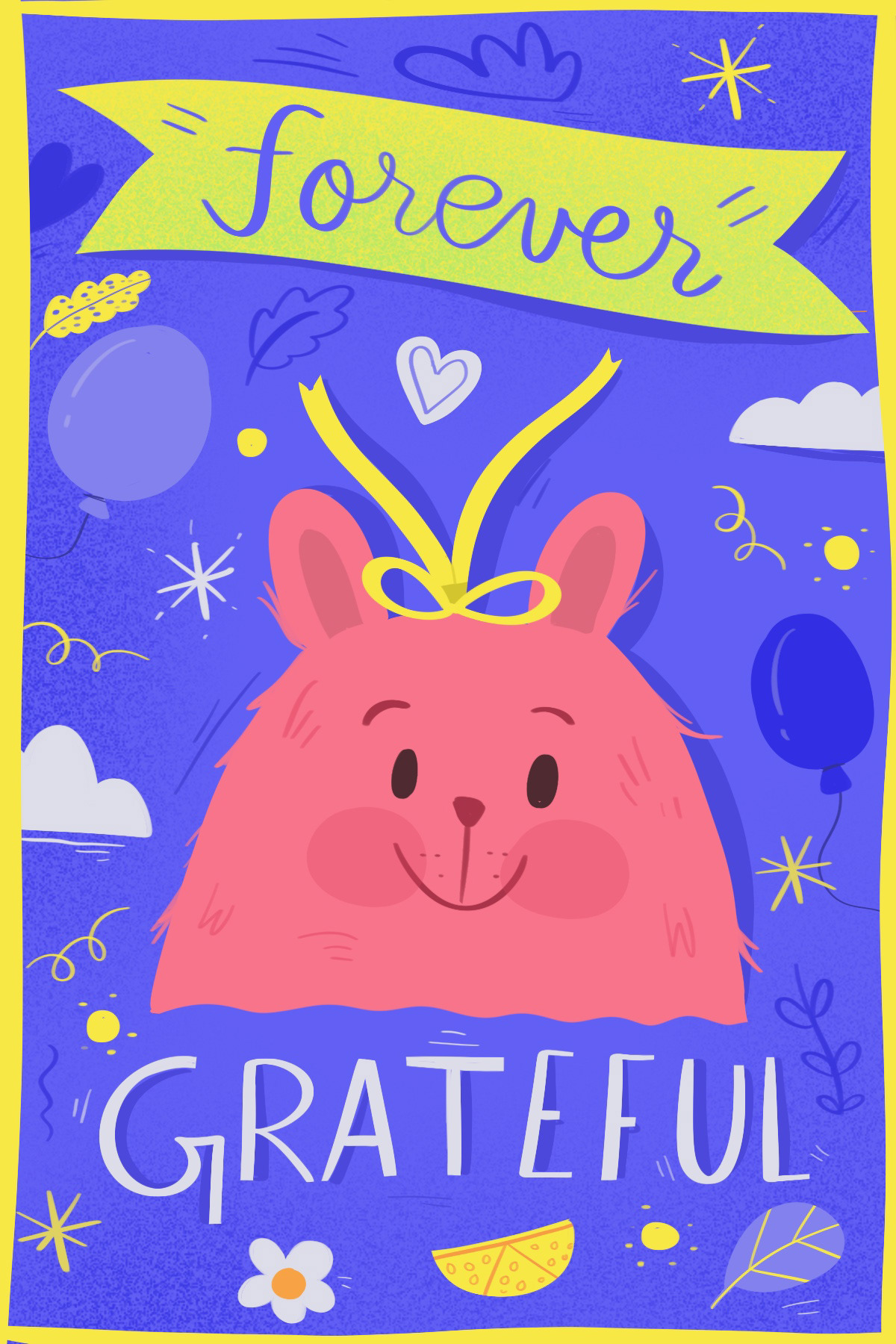 Forever grateful, Greeting Card