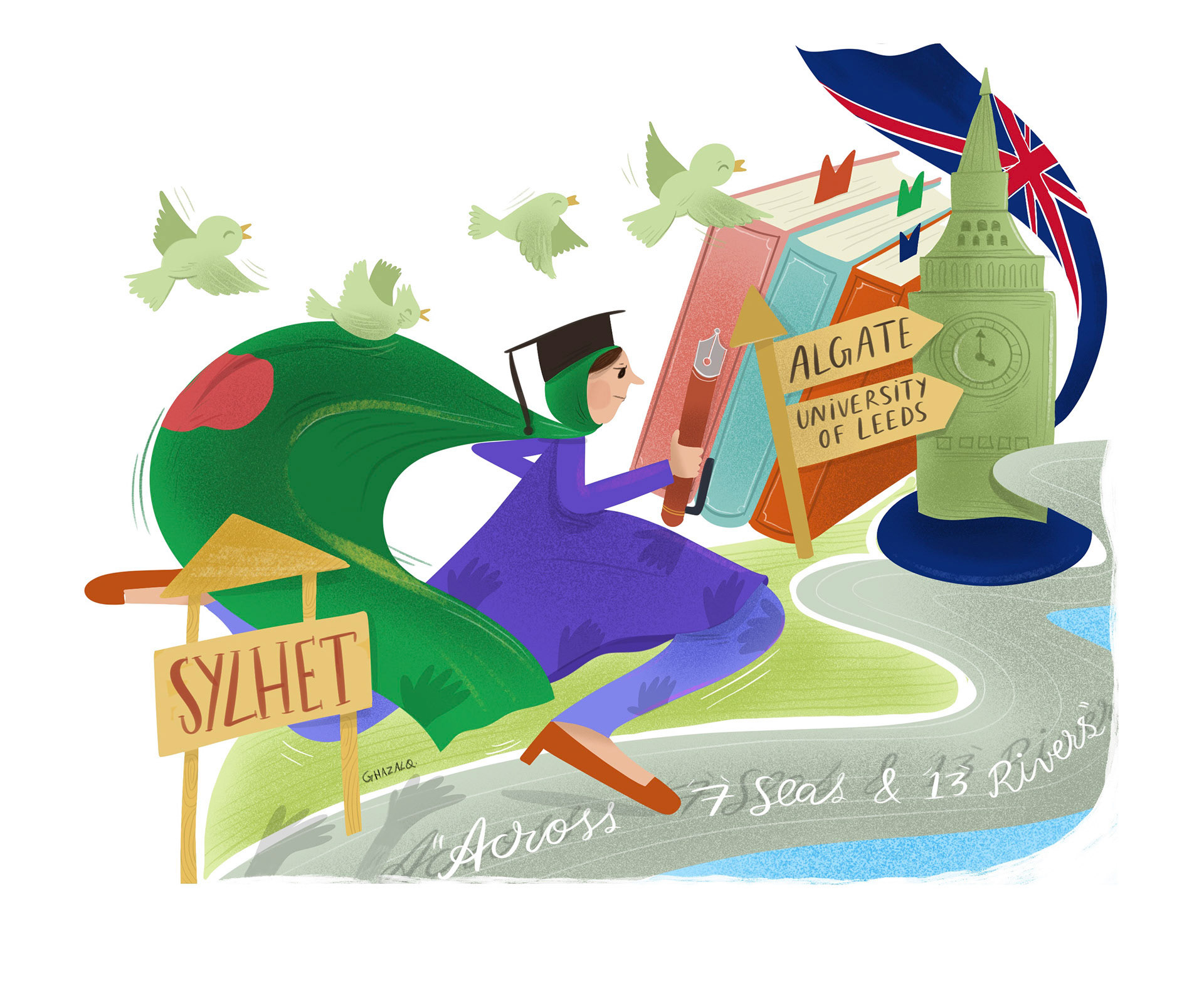 Editorial Illustration, SIHA magazine, 2019