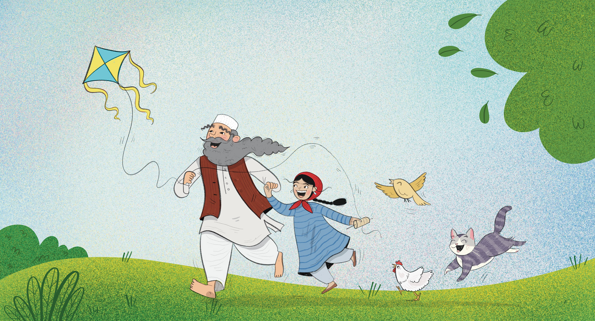 Children's picture book illustration