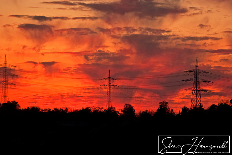 Sunset in Markgröningen