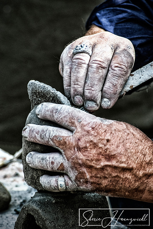 Ceramist's Hands