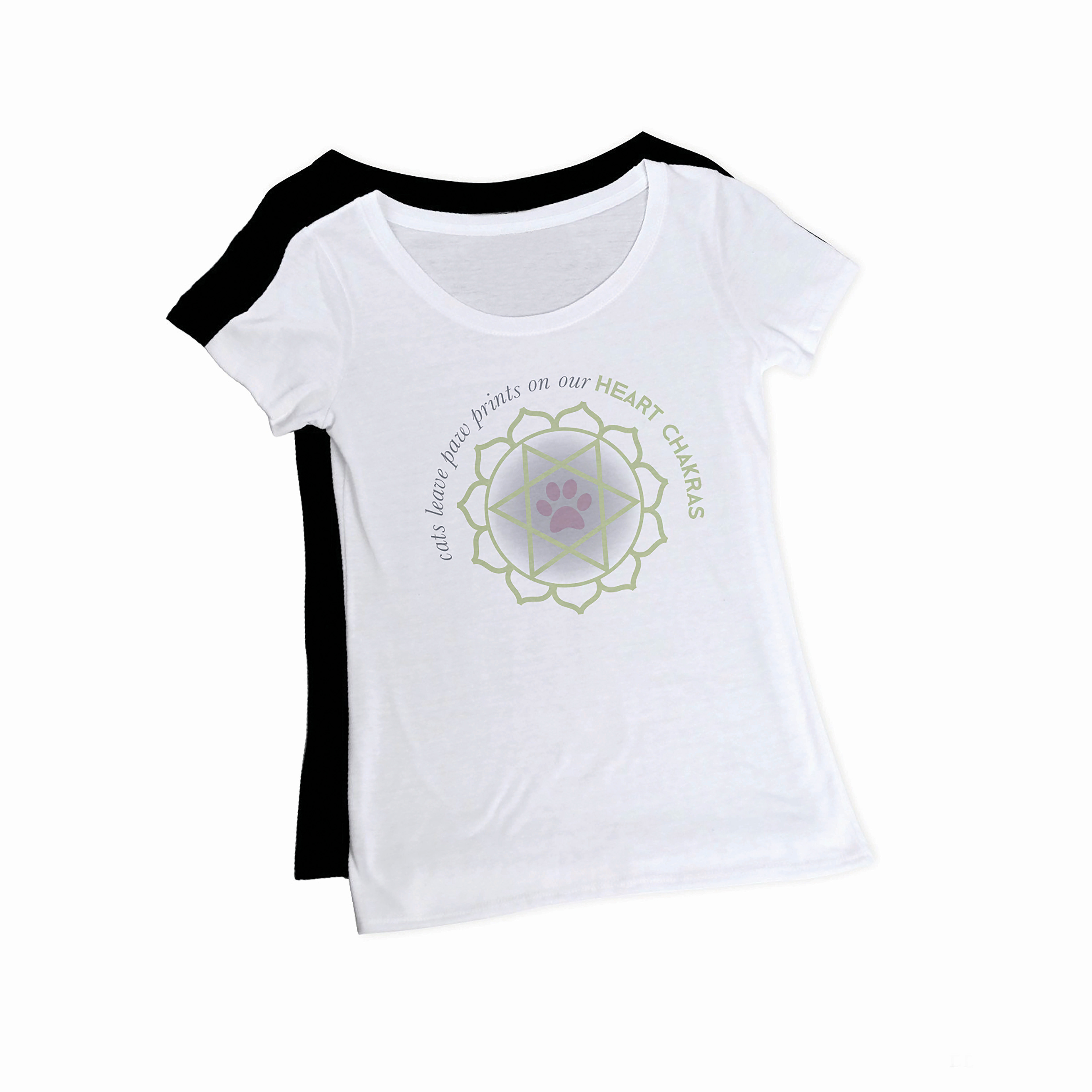 "Yoga with Cats" T-Shirt Design