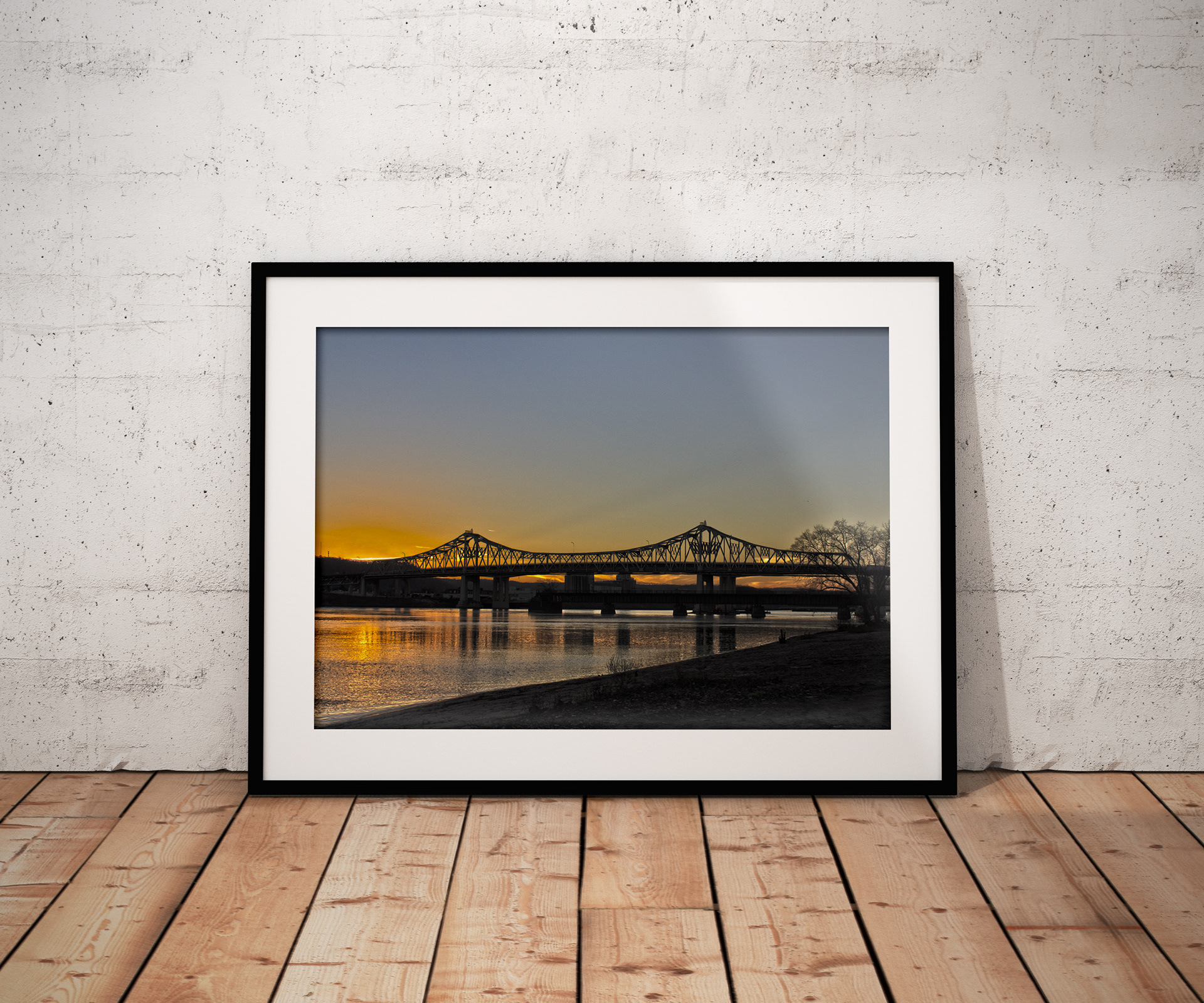 Picture of Bridge at Sunset