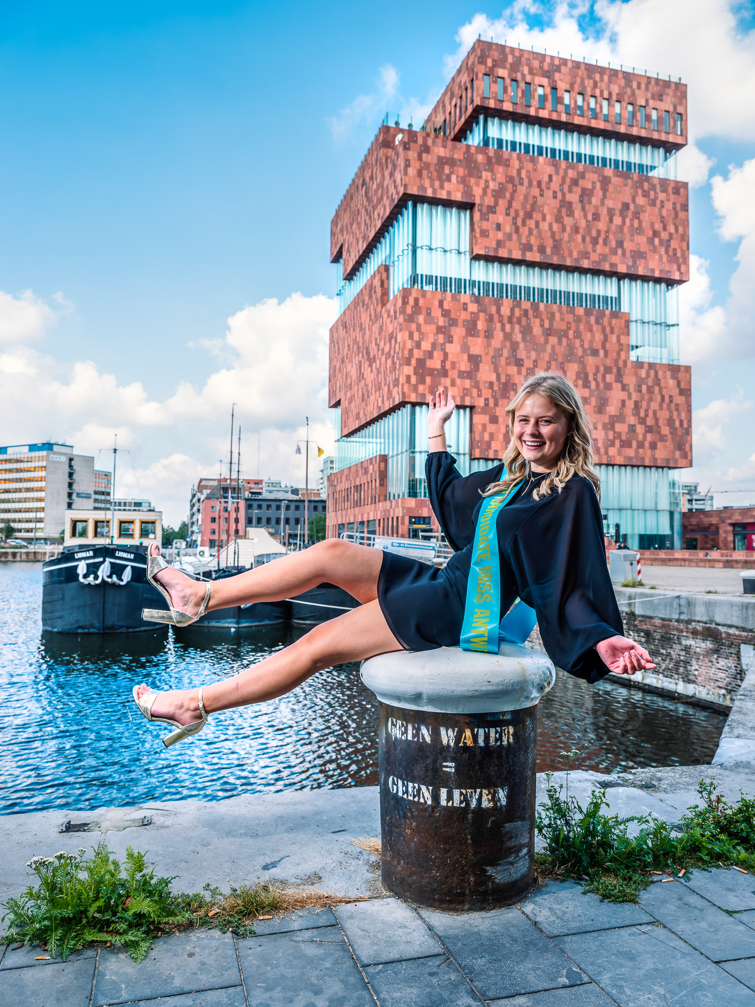 Kandidaat Miss België Sam Roovers