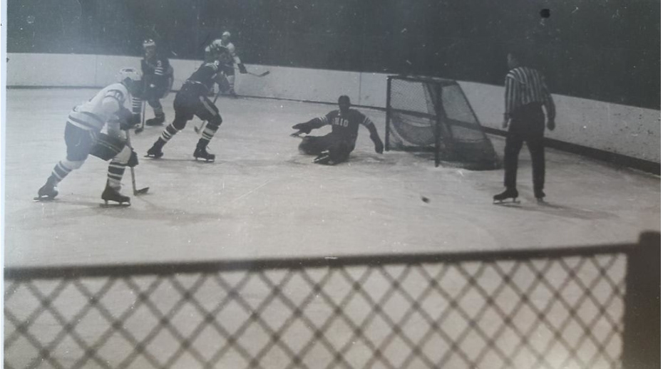Bobcat Hockey game, Bird Ice Arena, Athens, Ohio (Photo Courtesy: Ohio University Archives)