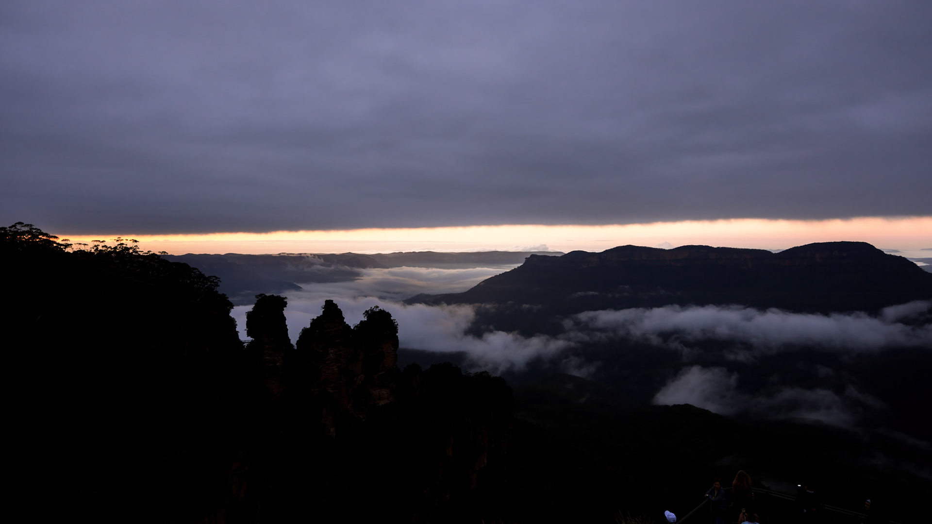 Still a little cloudy on morning 2