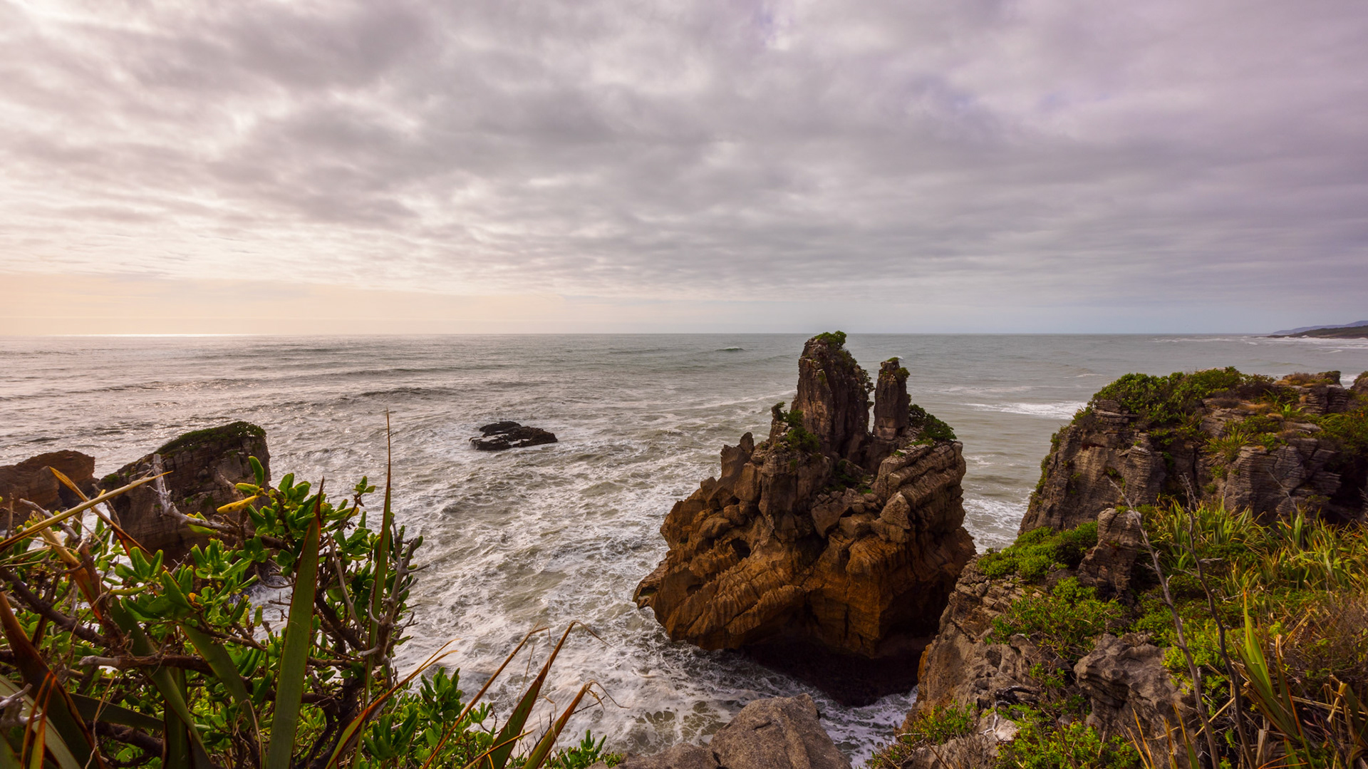 Pancake rocks