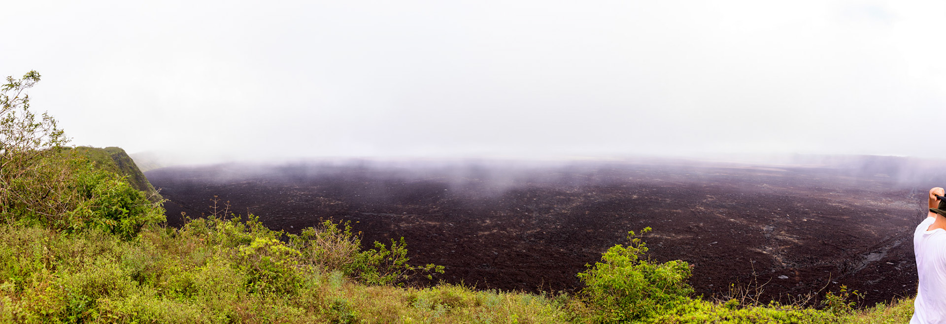 Volcan Sierra Caldera (40km circumference)
