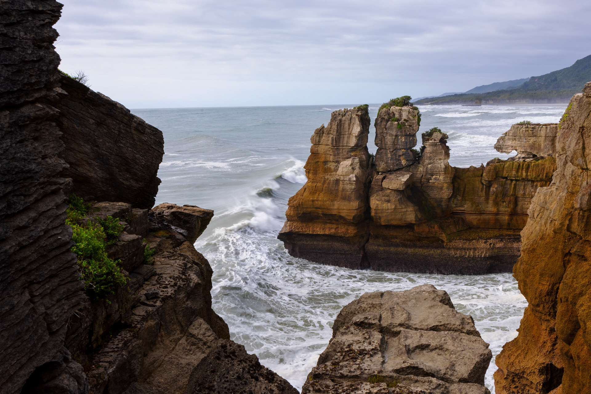Pancake rocks