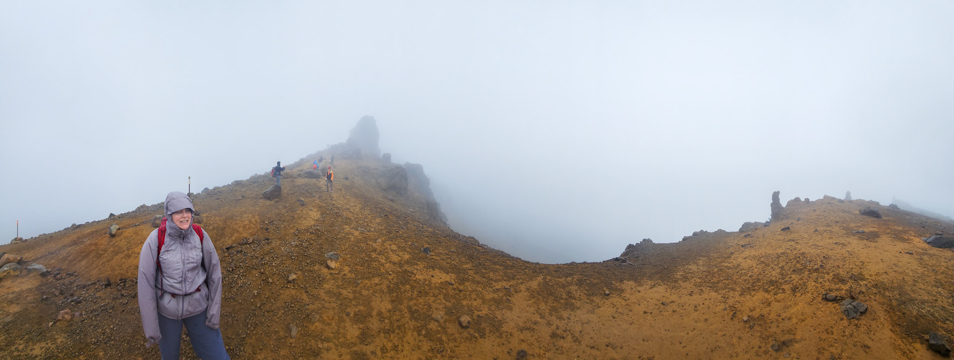 Not any better near the absolute summit