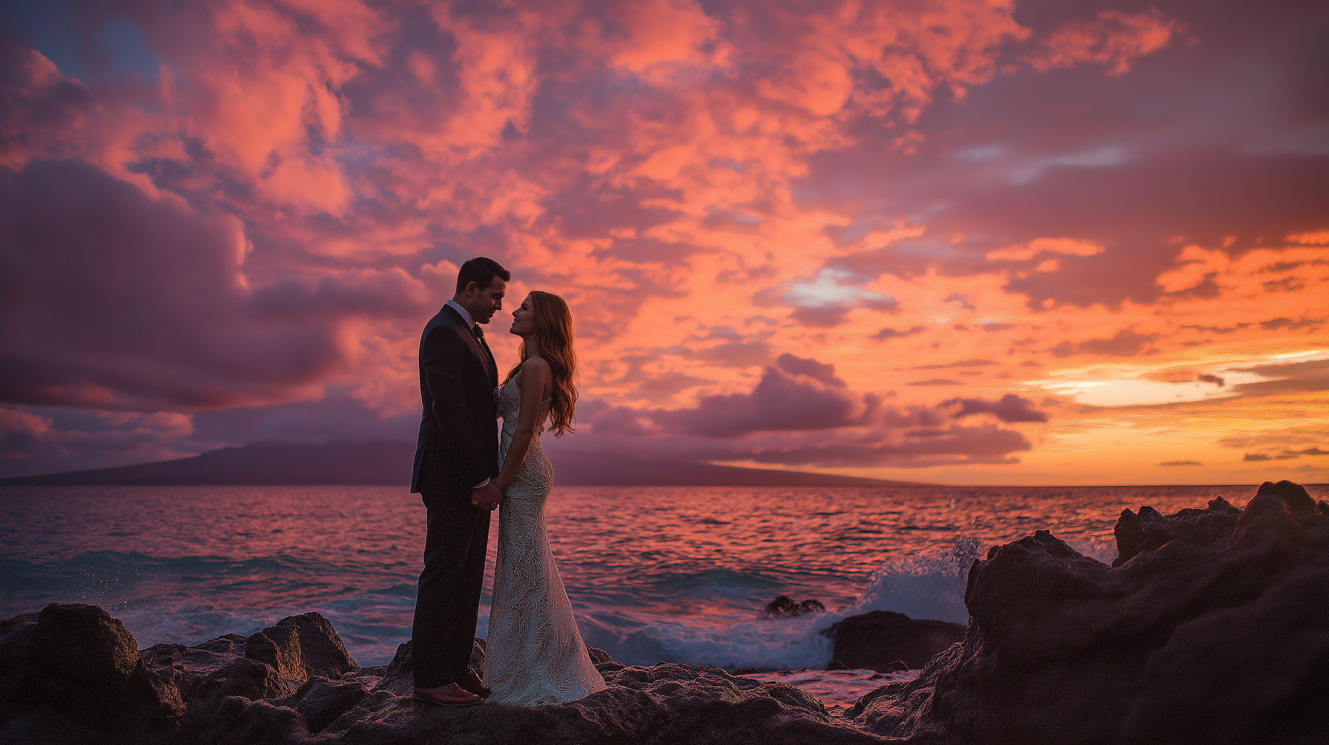 LAHAINA PHOTOGRAPHERS FOR SCENIC OCEAN BACKDROPS