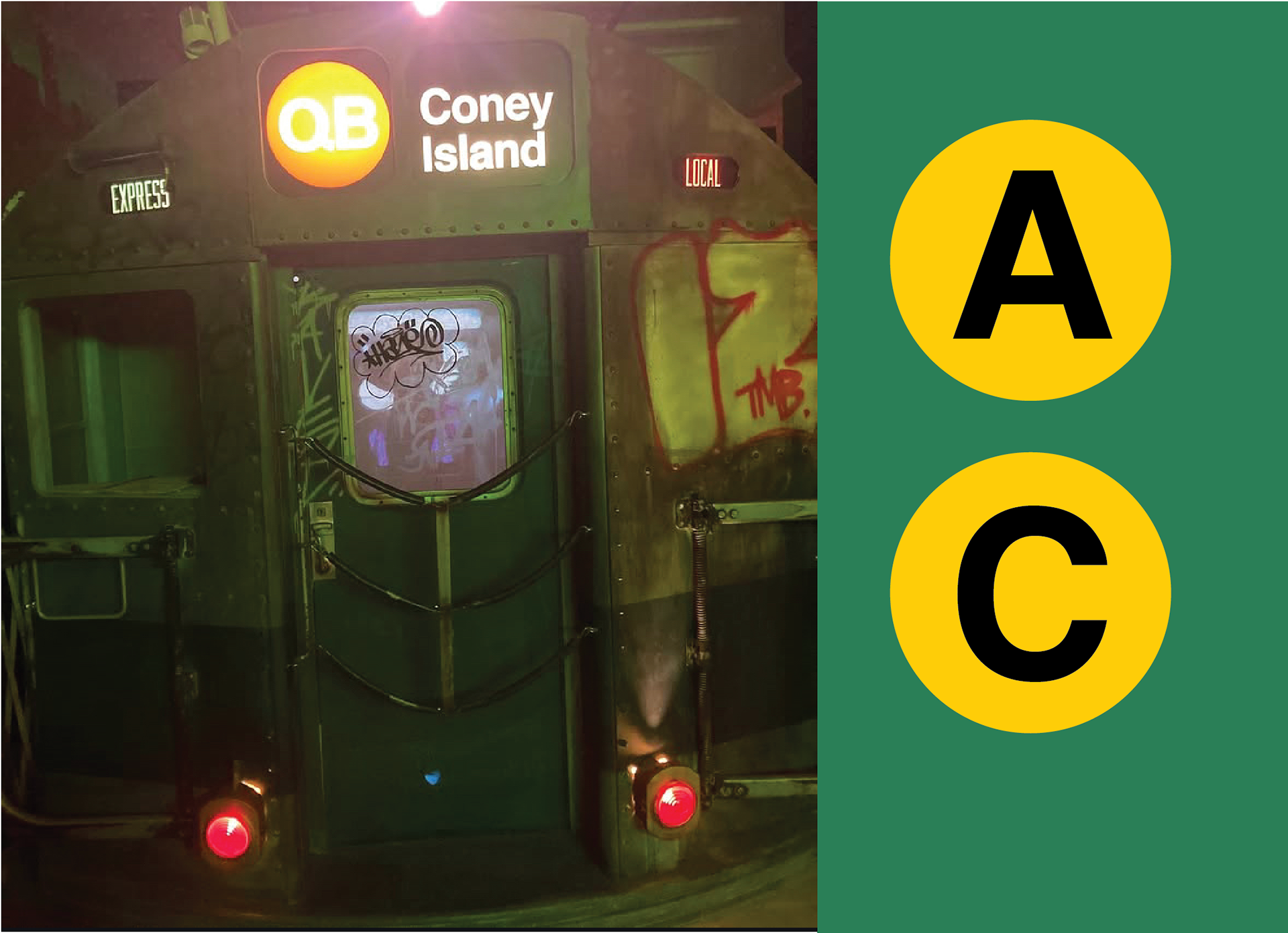 The iconography in this book is based off of the subway system in NYC