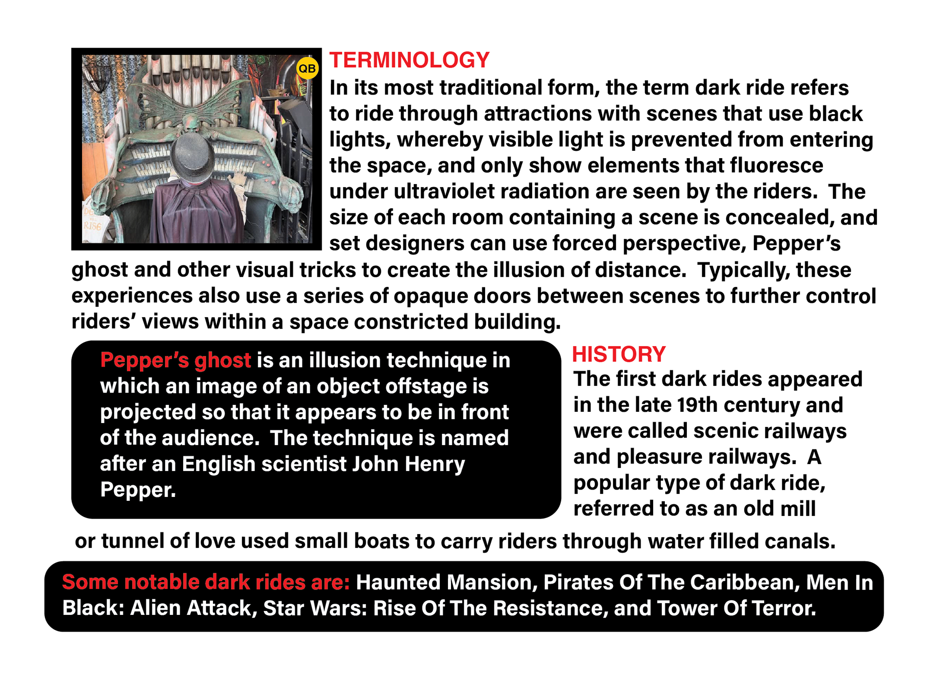 Another page about Dark Rides