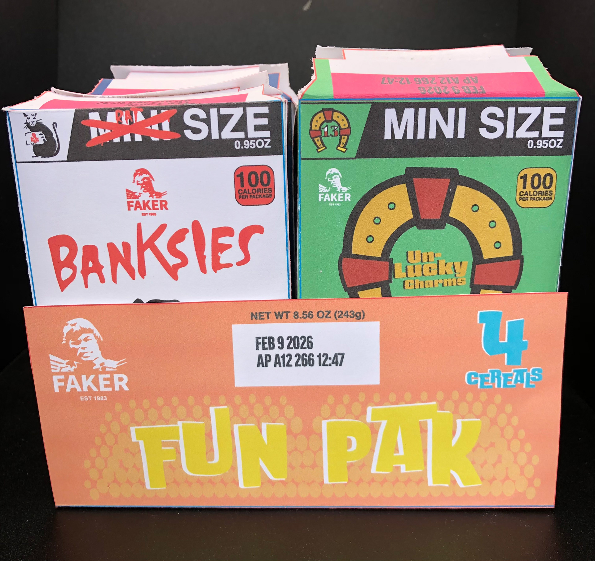 Faker Oats Fun Pak