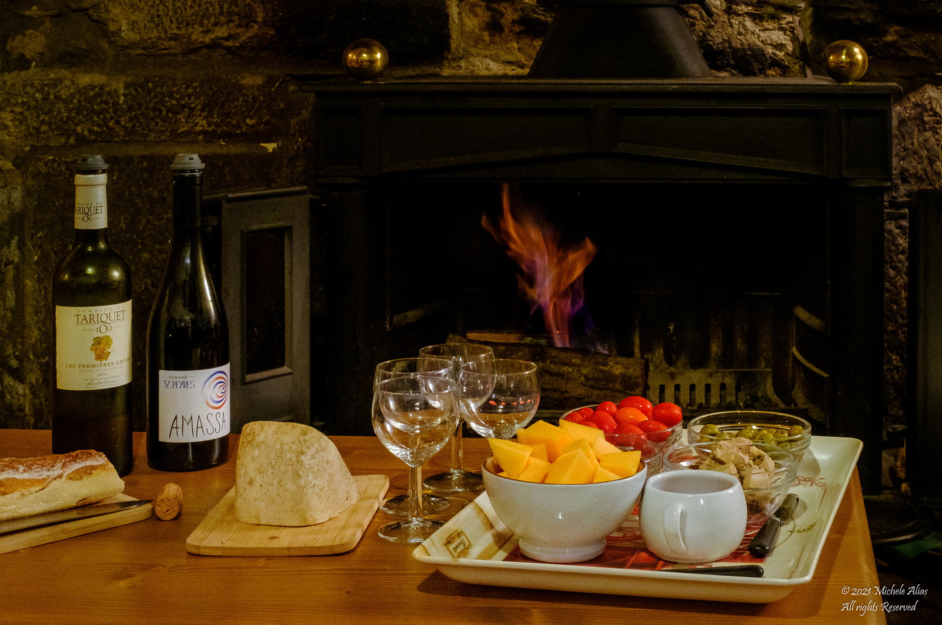 Apperitif by the Fire