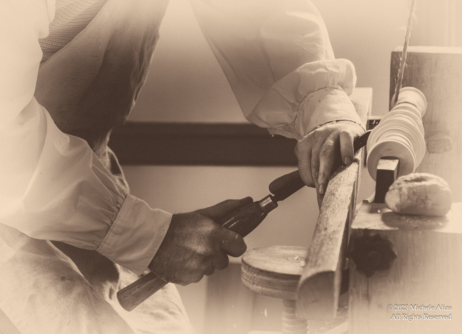 Hands at Work : The Furniture Maker