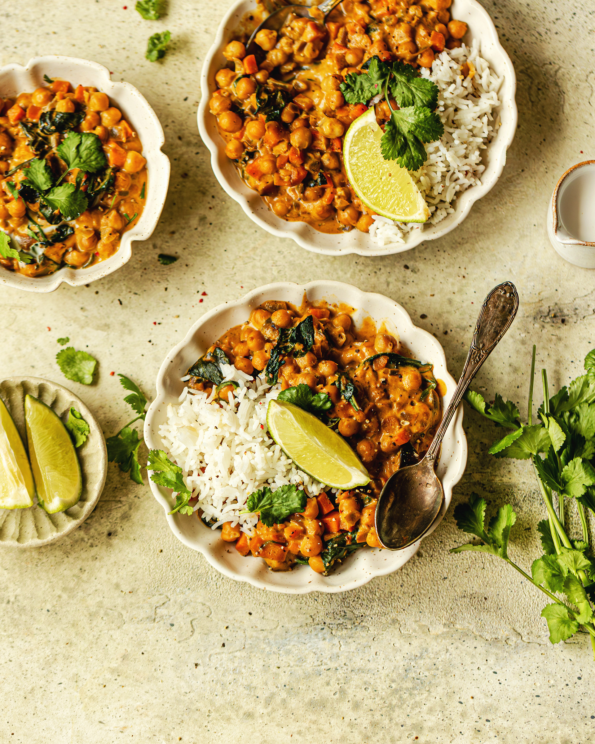 Projet personnel - Curry de pois chiches