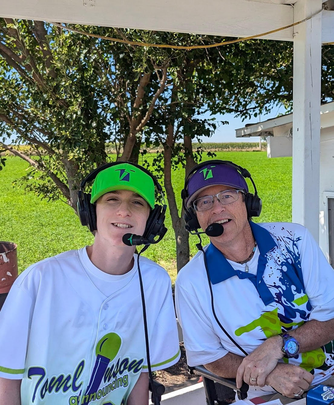 Our announcers, Rodney Tomlinson and Will Moore