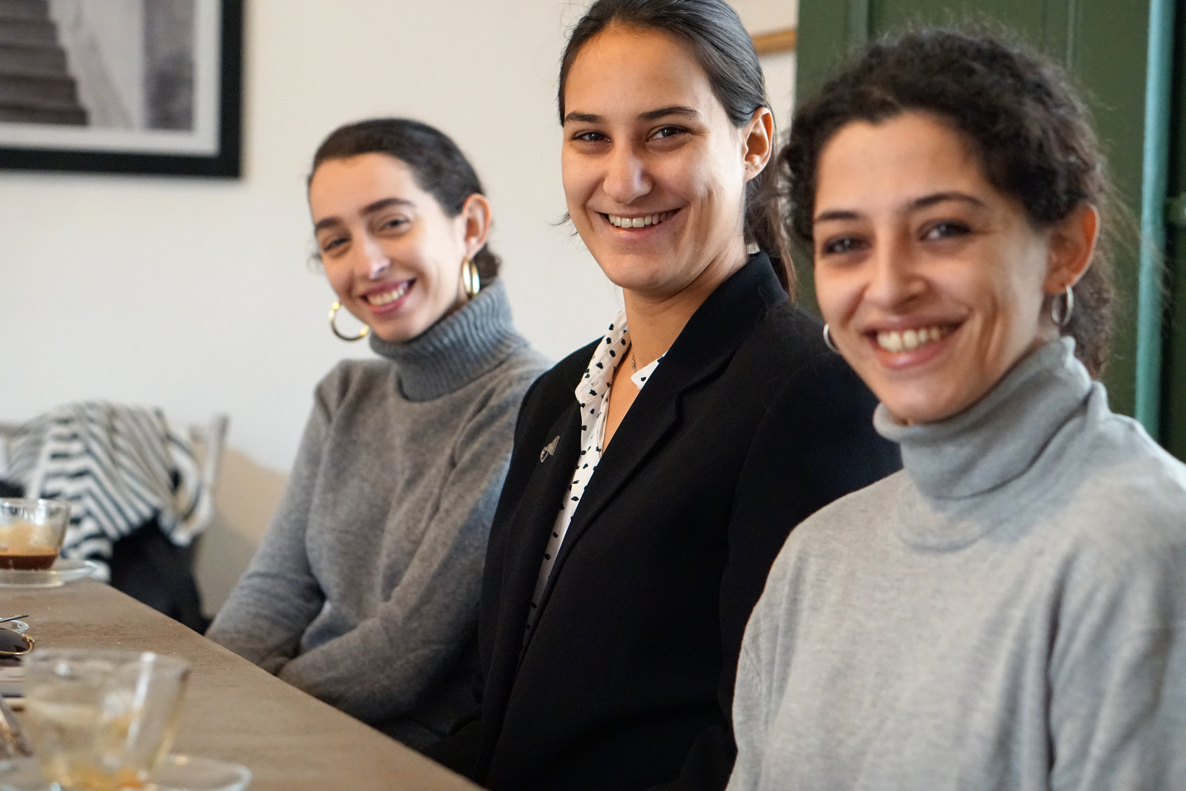 Yasmine, Thea et Dayna, Fondatrices de Haven for Artists