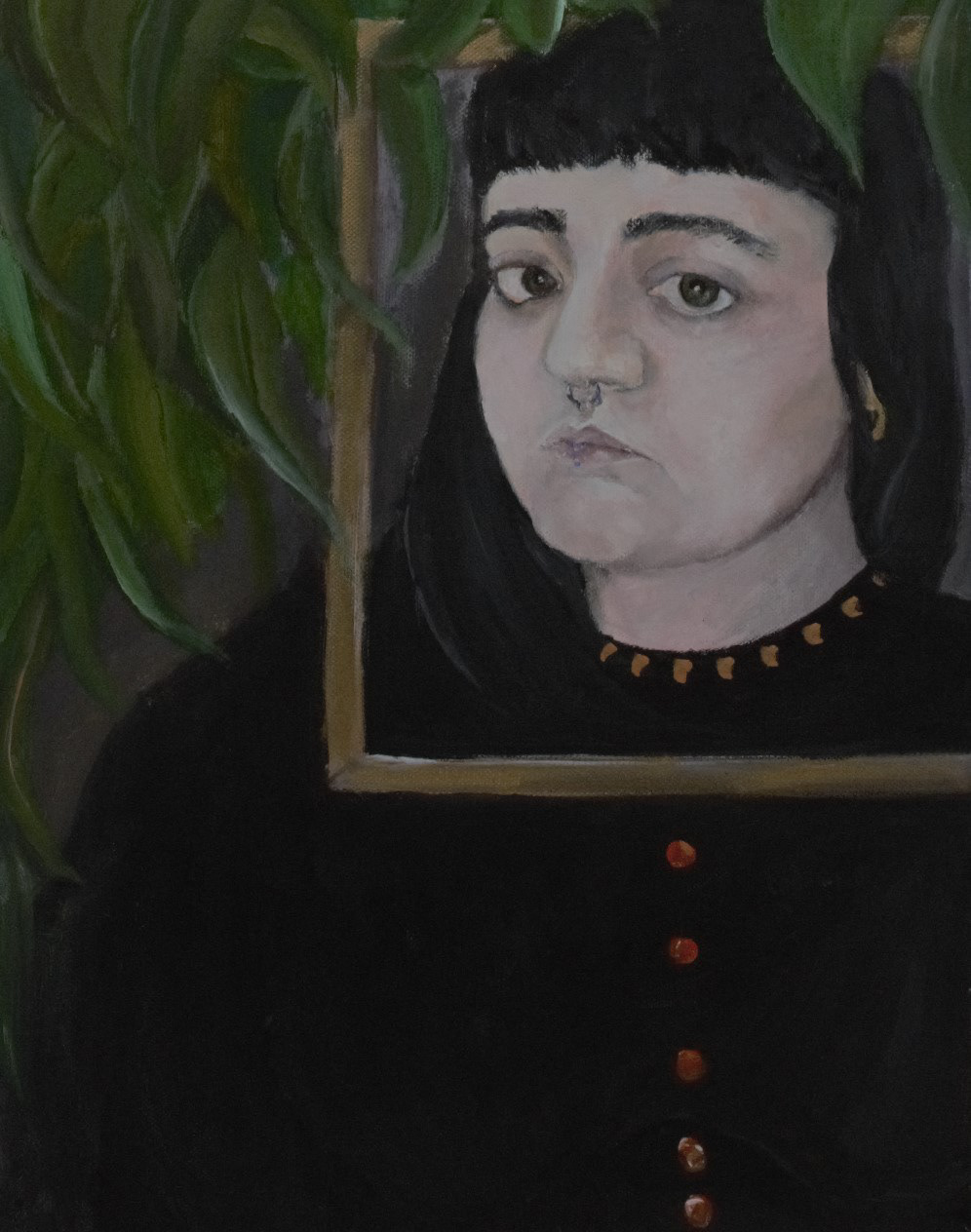 Decorative things: Frames, Plants, My Face - 2018