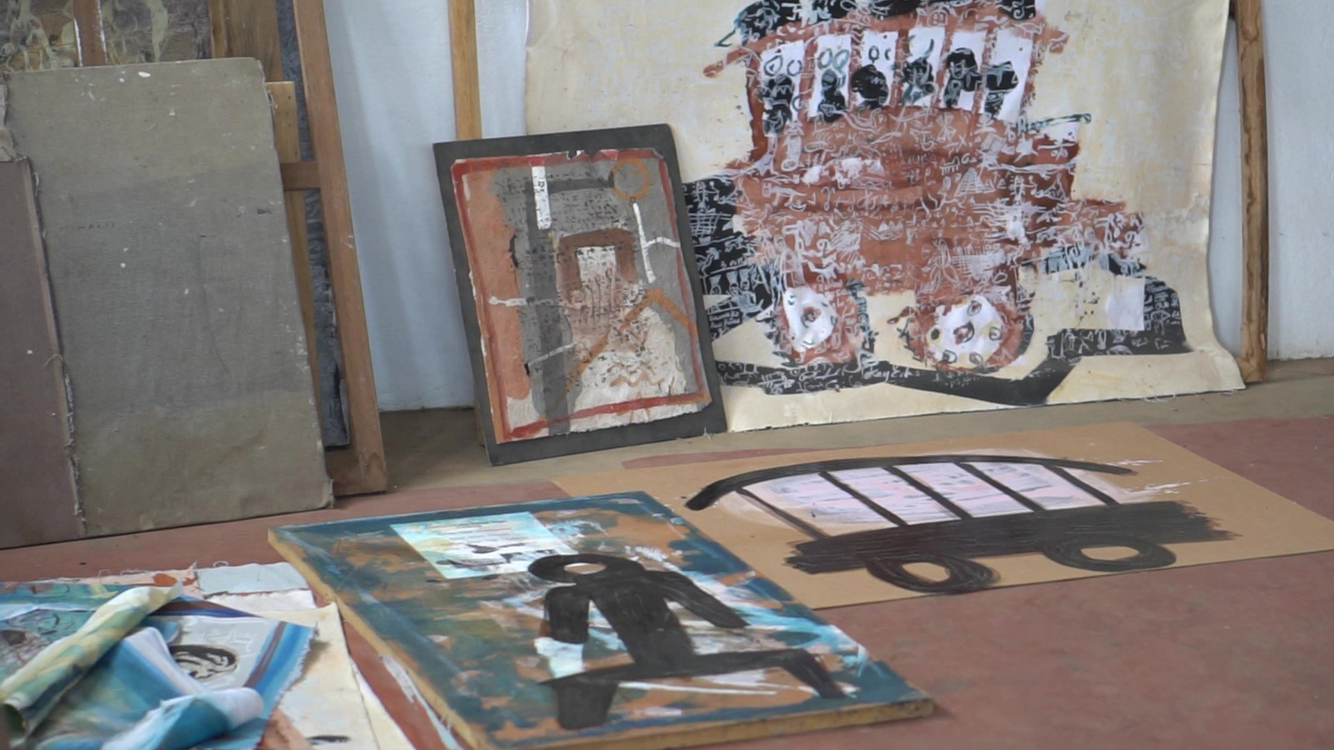 Atelier de Sokey Edorh, à Agou