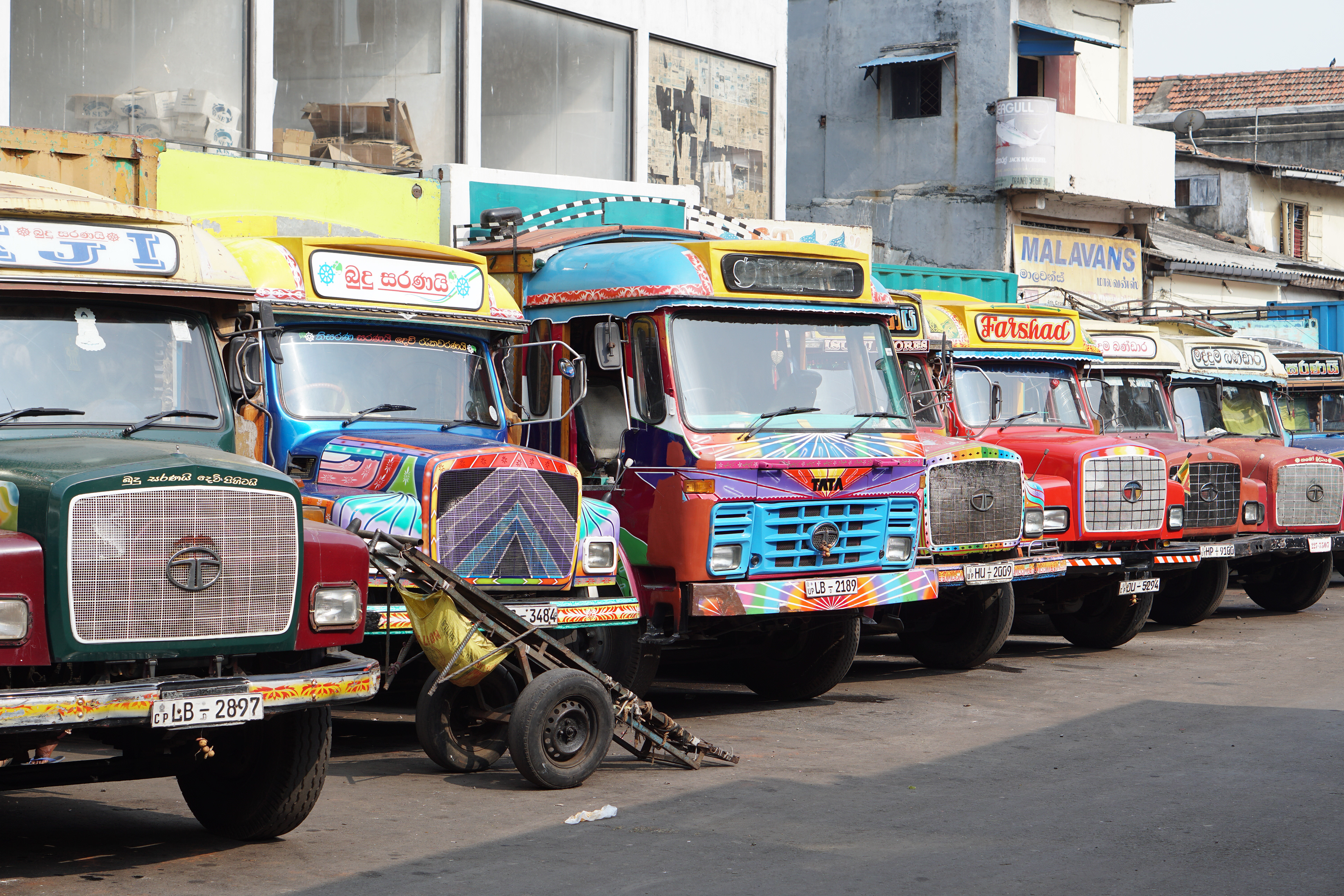 Camions colorés, Colombo