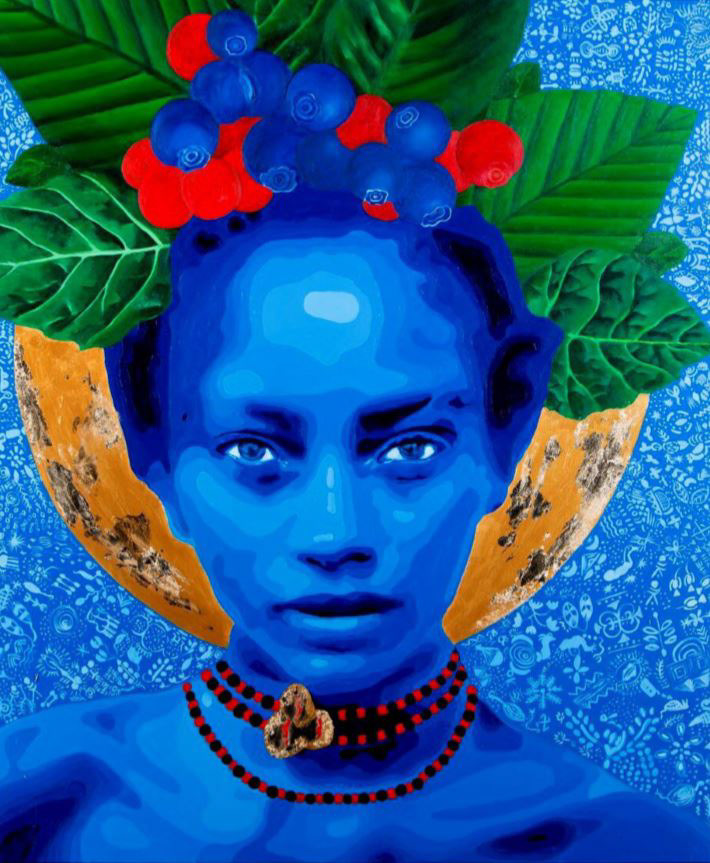 Feeder, Acrylique sur toile, 135 x 113 cm, 2018