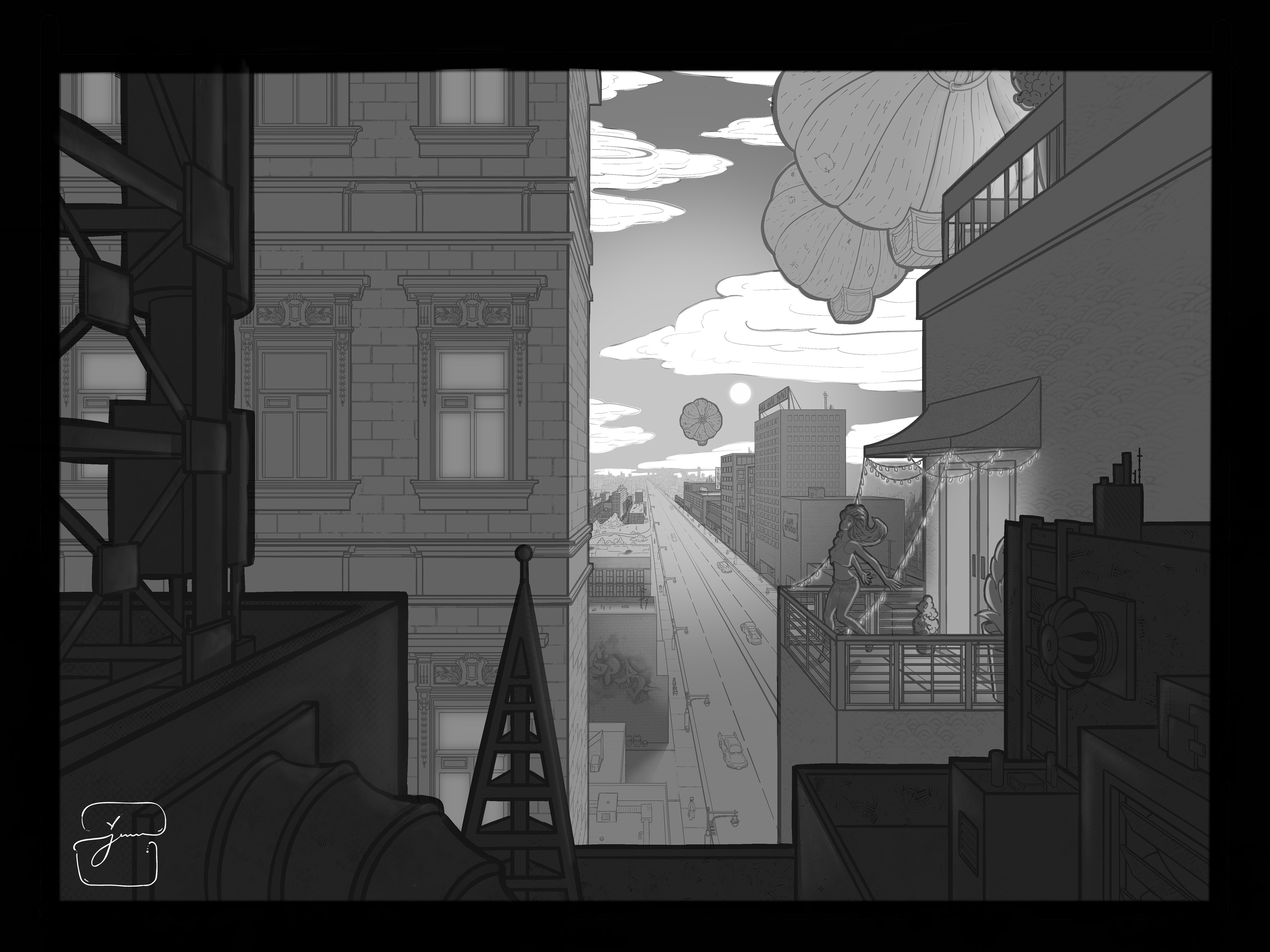 Digital - One Point Persective - Fall 2023