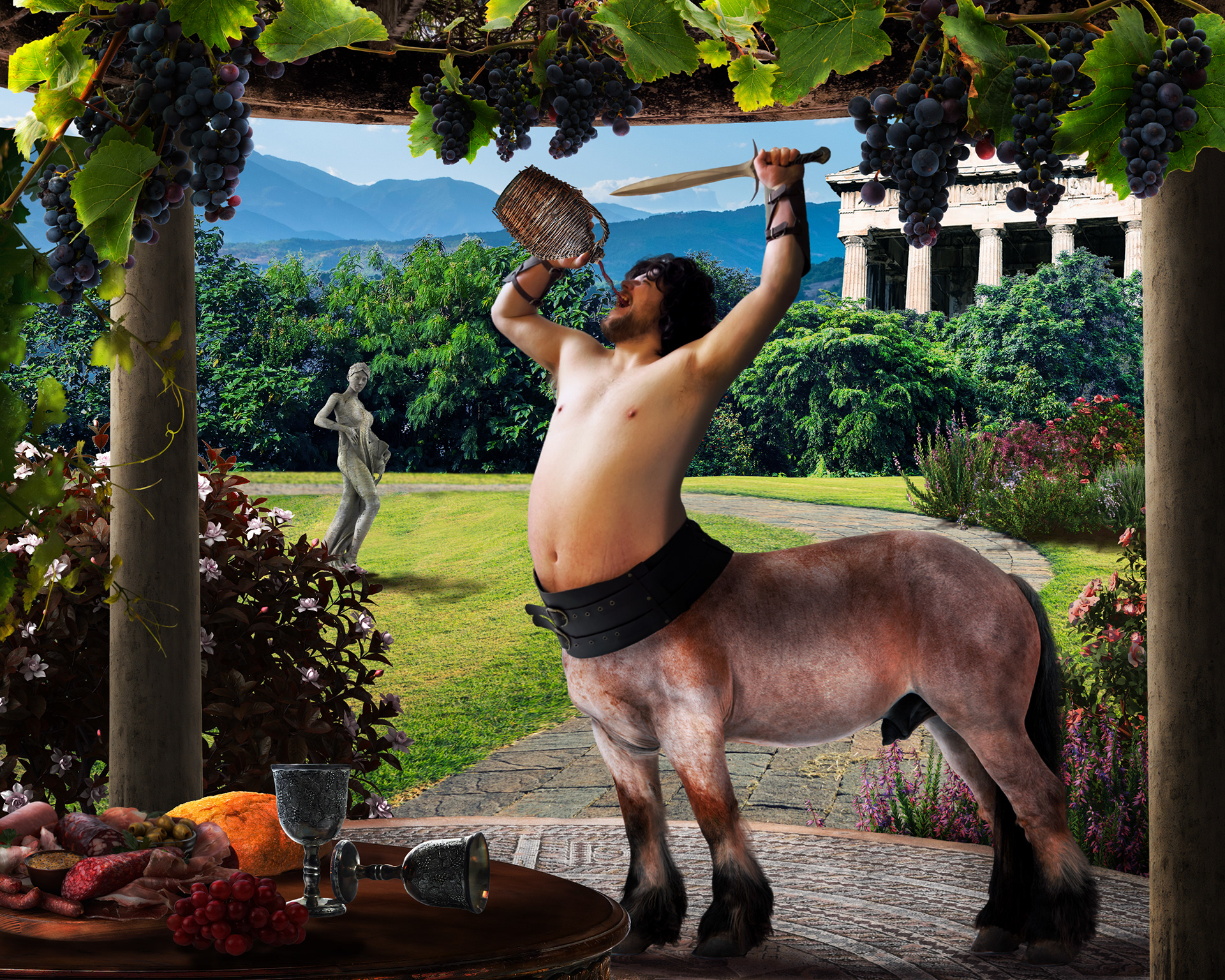 Digital Composite Image - Wedding Crasher - Fall 2022